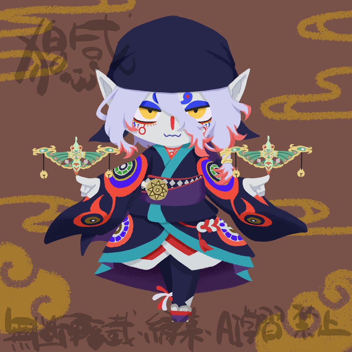 ⛩狛戌⛩（こまいぬ）ミニキャライラストレーター（mini Illustrator