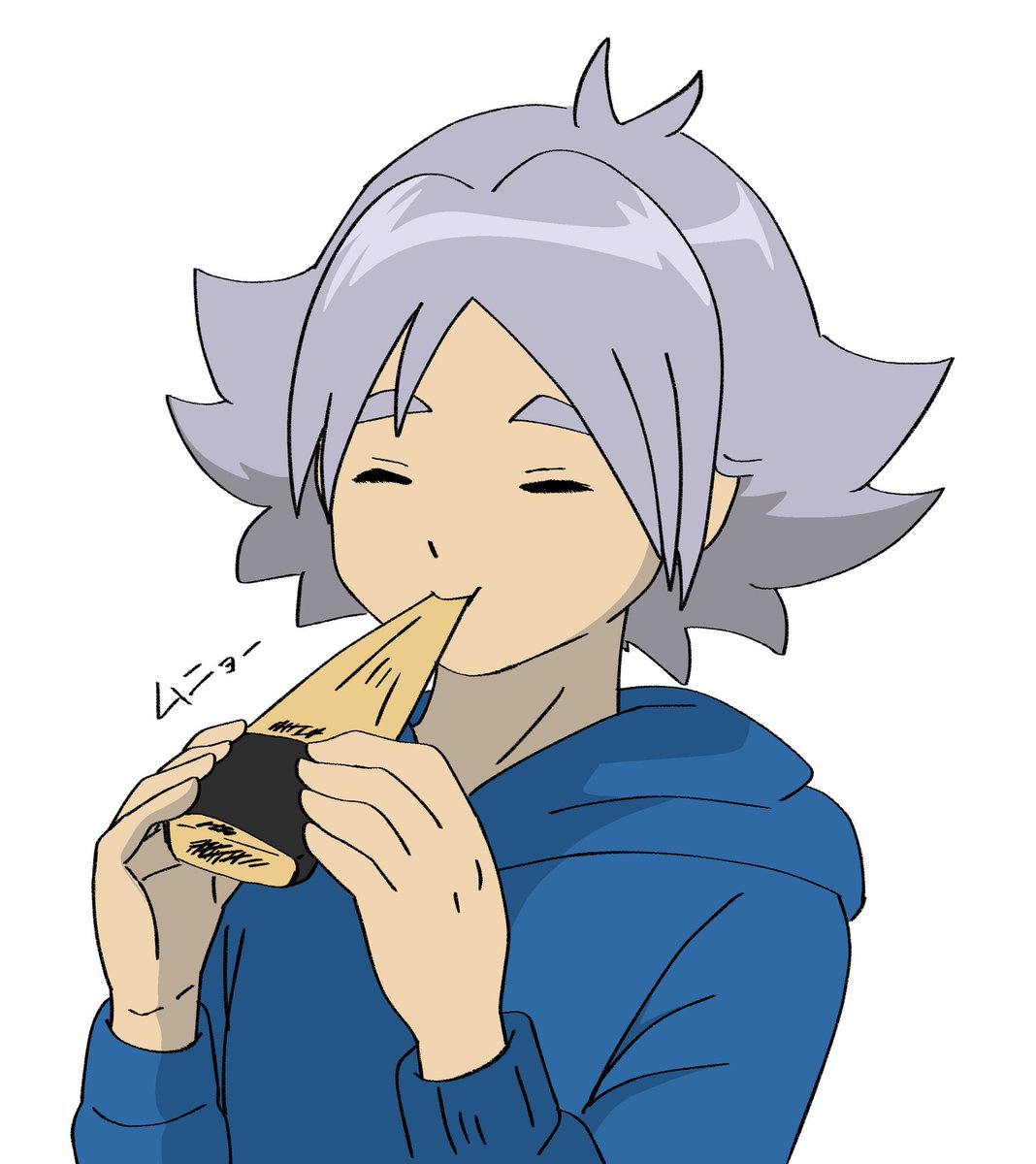 「おもちを食べる士郎のアニキ」|❄️夏団長🌸のイラスト