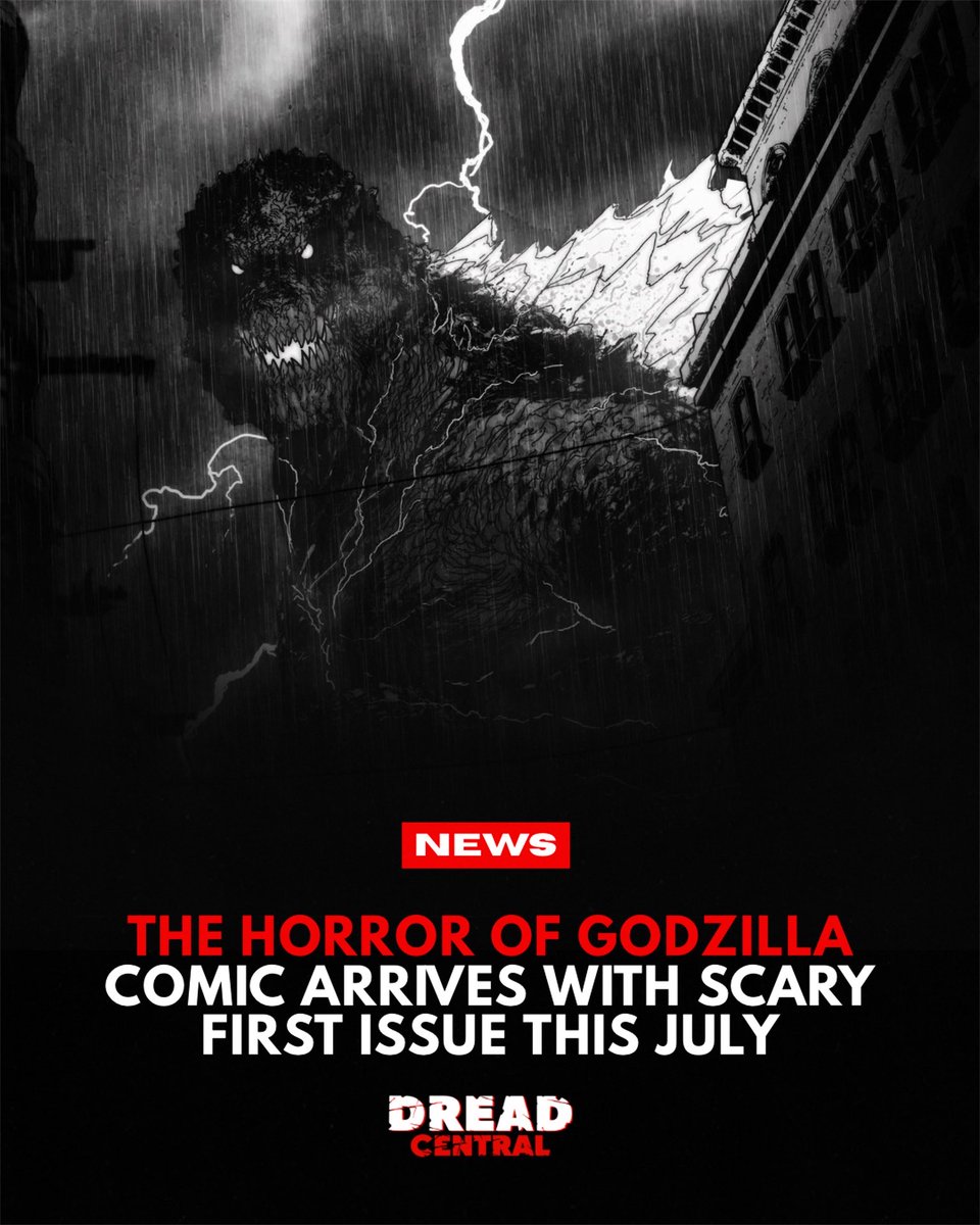 Godzilla is about to get real frightening. This July, <a href="/IDWPublishing/">IDW Publishing</a> is dropping ‘The Horror of Godzilla’ issue 1, the start of an all-new comic book series that promises to be the scariest take on the King of the Monsters yet. ⚡️ tinyurl.com/cav5y554