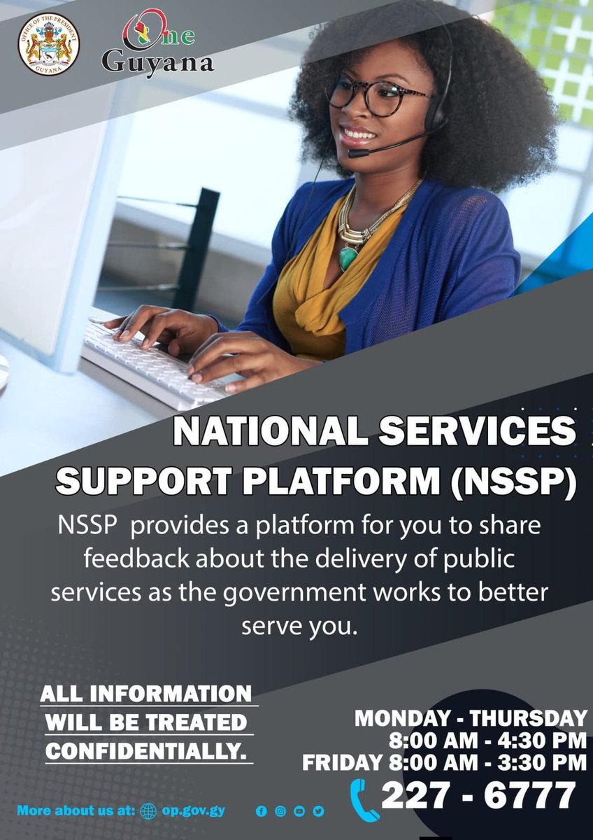 AlexDaneFraser's tweet photo. Government support and services #Guyana #oneservice #unity https://t.co/2uOLcnoq8P