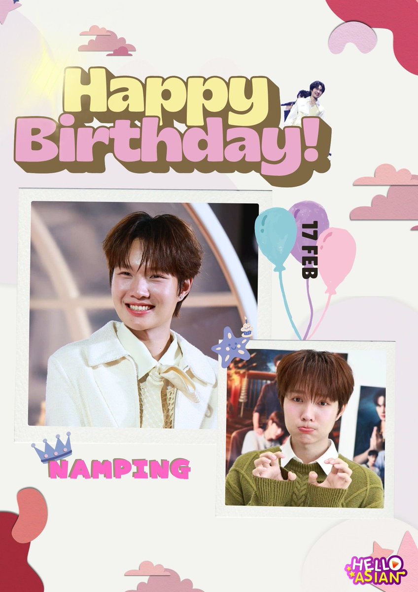 ✨🎉🎂HBD น้ำปิง วันนี้อายุครบ 25 ปี ค่า 
ขอให้ยัยปุ๋งคนเก่ง มีความสุขมากๆ นะคะ สมหวังในทุกๆเรื่อง 
เปล่งประกายในทุกๆ มีคนรักมากขึ้นไปอีกเยอะๆเลยค่า 😊

NAMPING 217 FEBRUARY BOY
#EndlesslyLovedNAMPING25th
#nampingster