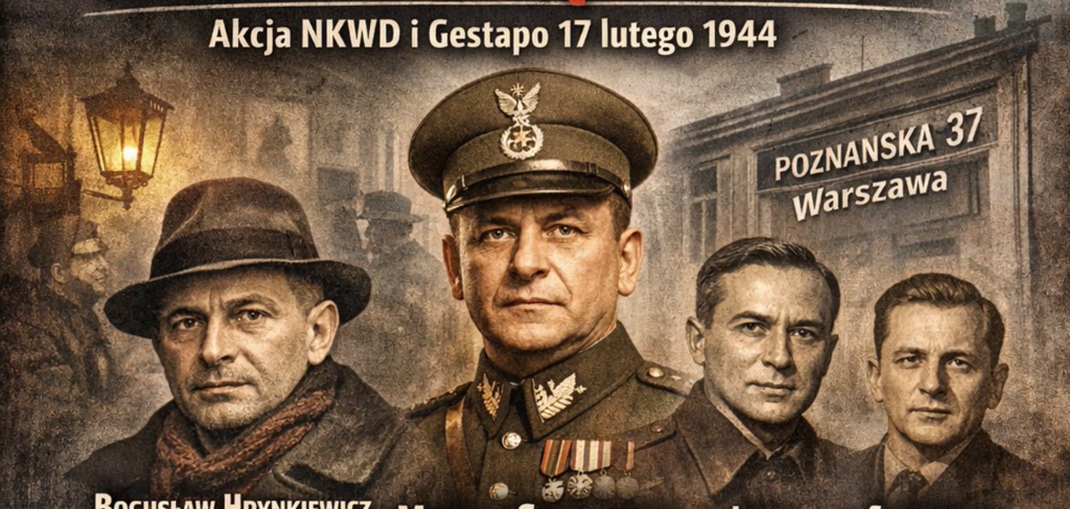 🔥 17 lutego 1944 r. – Warszawa, Poznańska 37.
Komuniści razem z Gestapo przejmują archiwum Delegatury Rządu.
7 osób znika bez śladu.
Dokumenty trafiają do Moskwy.
Czytaj
👇
dorotakania.pl/2026/02/17/ope…
