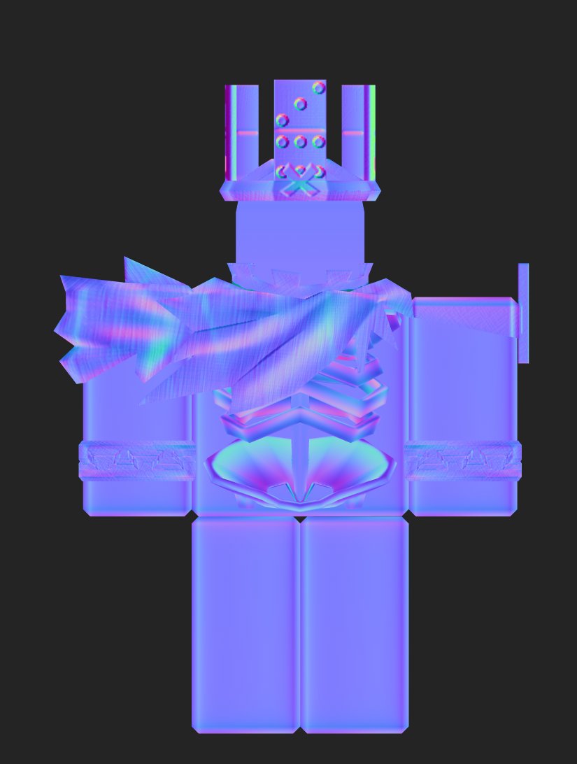 HI GUYS heres the new normal 1X model i made, model by me, texture by my cat kiwi
#NormSaken