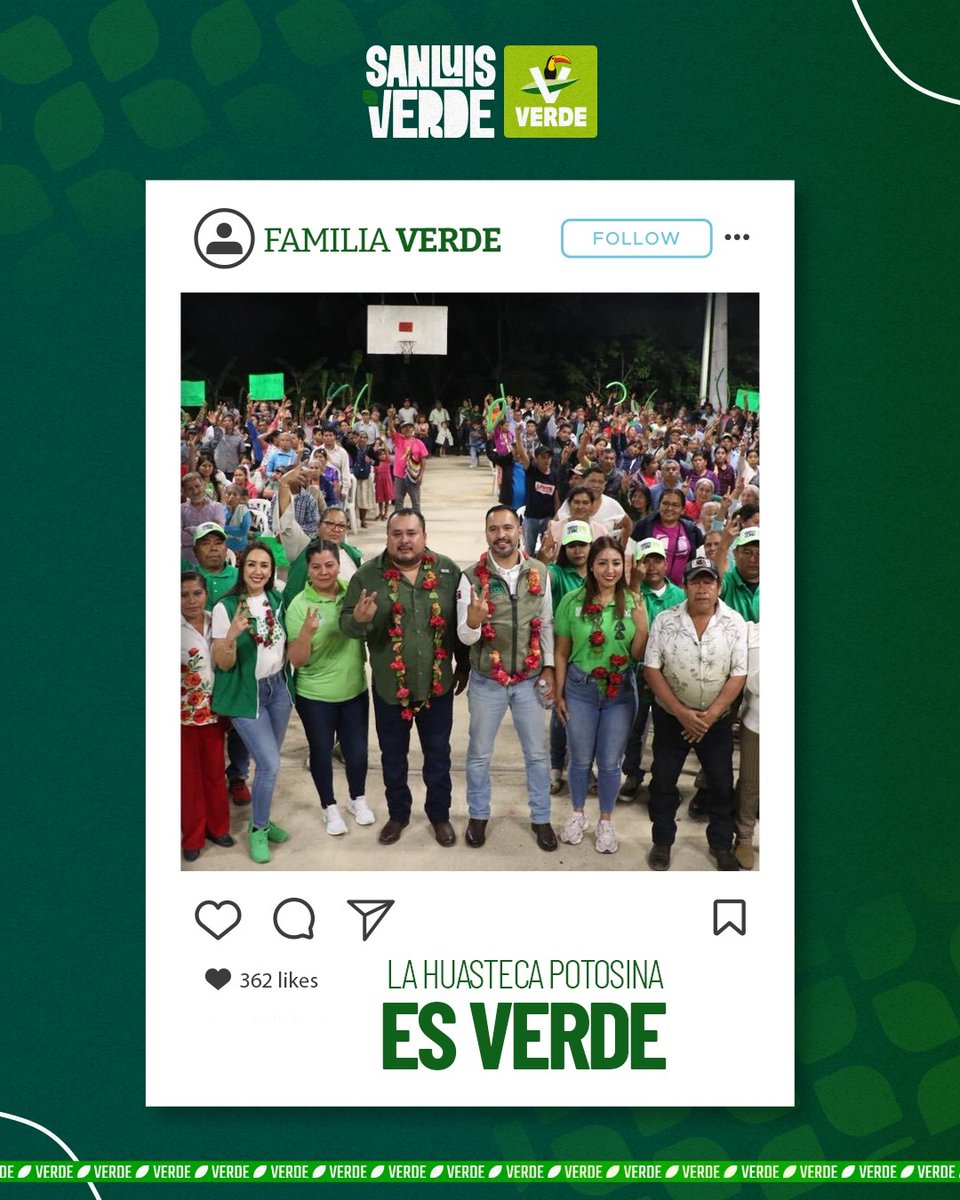 Donde la naturaleza vibra y las familias se unen, el Verde toma fuerza para construir un MEJOR futuro. 💪💚
