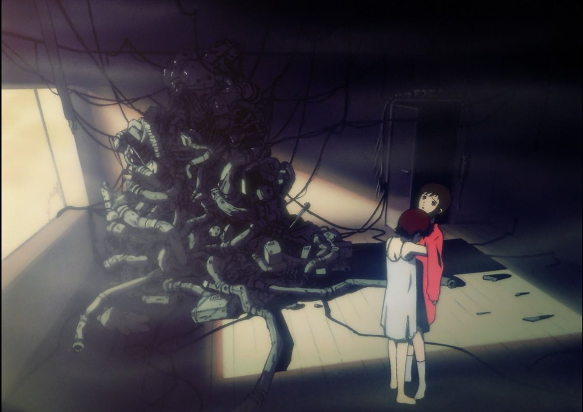 Serial Experiments Lain✅: 8.5-9/10

Way ahead of its time. How it was able to accurately predict internet culture almost perfectly, and the dissociation from reality that comes with technology is amazing. Lives up to classic status for sure. 
#SerialExperimentsLain