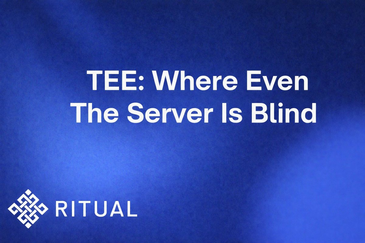 l0_billy's tweet photo. 1/4
Imagine your AI running inside a locked vault. Even the machine hosting it can't see what's happening inside.
That's TEE execution on @ritualnet.
Let's break it down today.
🧵
#AI #Infernet https://t.co/2qmI1i20p0