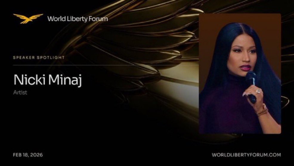 Barbz/MAGA I think <a href="/NICKIMINAJ/">Nicki Minaj</a> is going to look Amazing at the <a href="/worldlibertyfi/">WLFI</a> what you guys think 
💖🇺🇸💖🇺🇸💖🇺🇸💖🇺🇸💖🇺🇸💖🇺🇸💖

2-18-2026 Wednesday