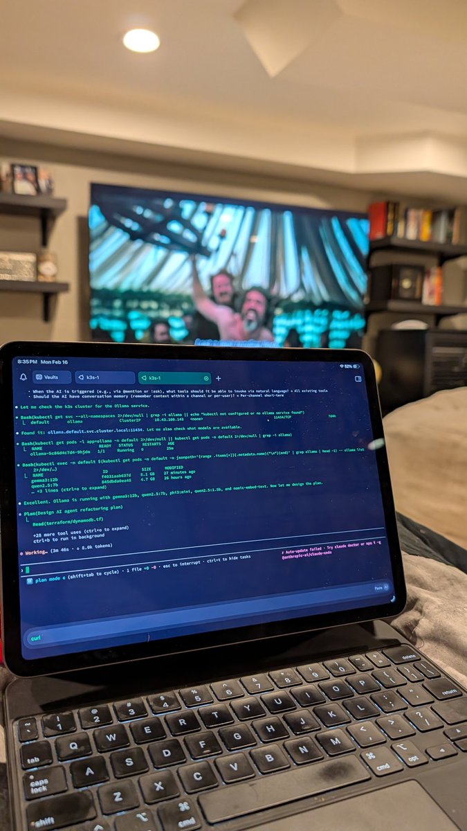 A Knight of the Seven Kingdoms while Claude Code does it's thing