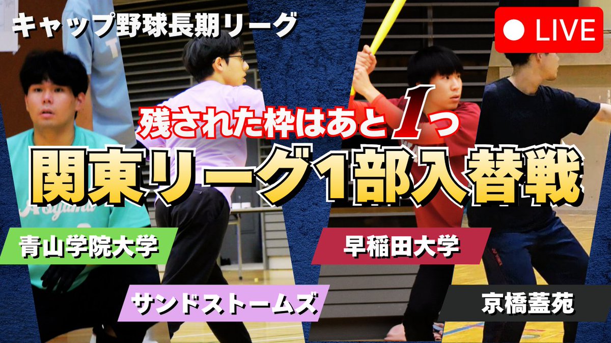 キャップ野球TV tweet media