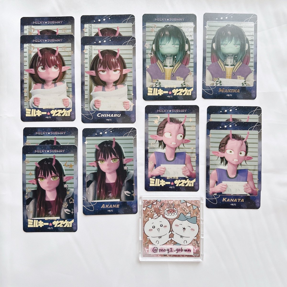 𓊆 交換 𓊇 ミルキーサブウェイ ミルサブ シークレットスマホカード 譲