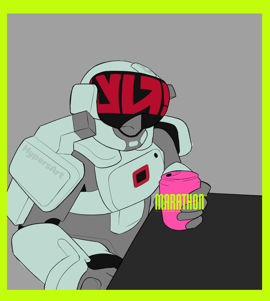 shitpost of destroyer lagerboy
#Marathon #art