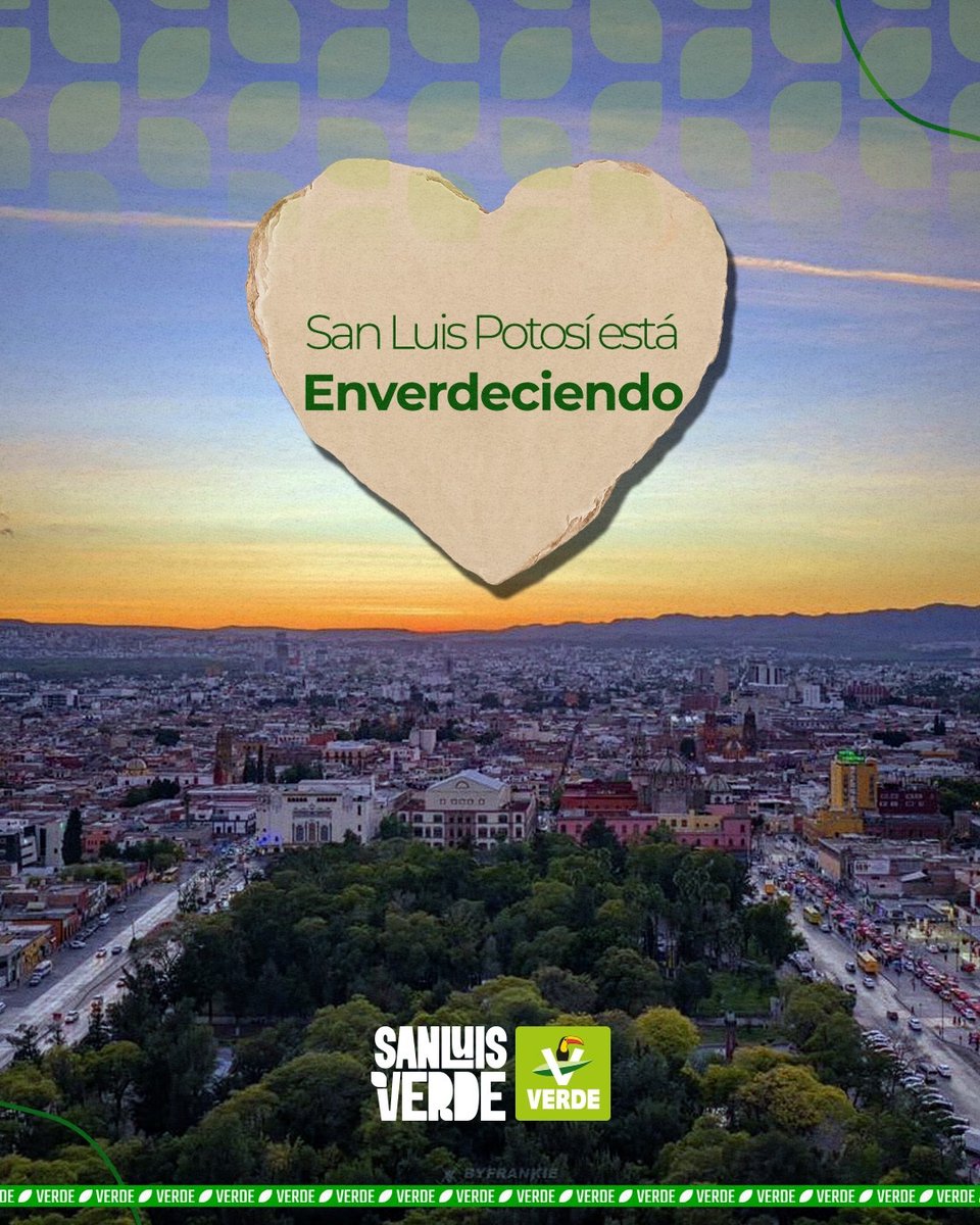 En Equipo, estamos enVerdeciendo cada rincón de San Luis Potosí para  todas y todos. 🤝💚
