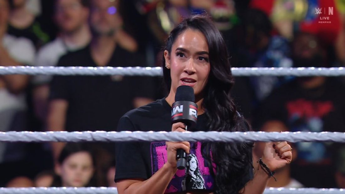 “There is a women’s division before AJ Lee, and there is a women’s division after, and that was my gift to all of you! You’re welcome!”

- AJ Lee

#WWERAW