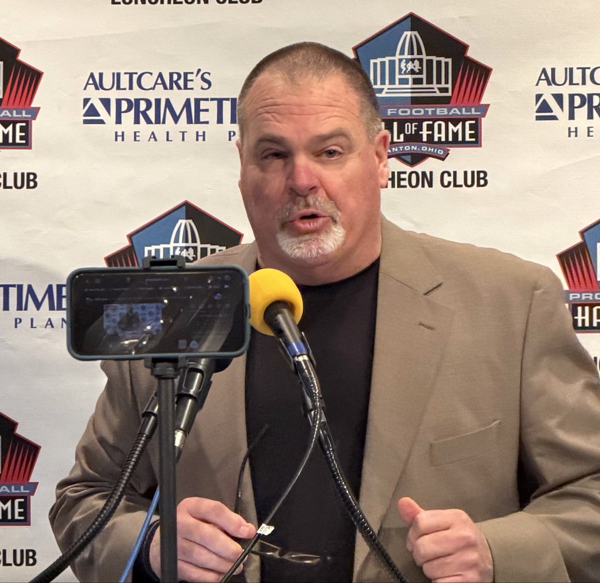 profballhoflc's tweet photo. February 16, 2026
Pro Football Hall of Fame Luncheon Club

Jason Murphy https://t.co/Dj96o7iYUw