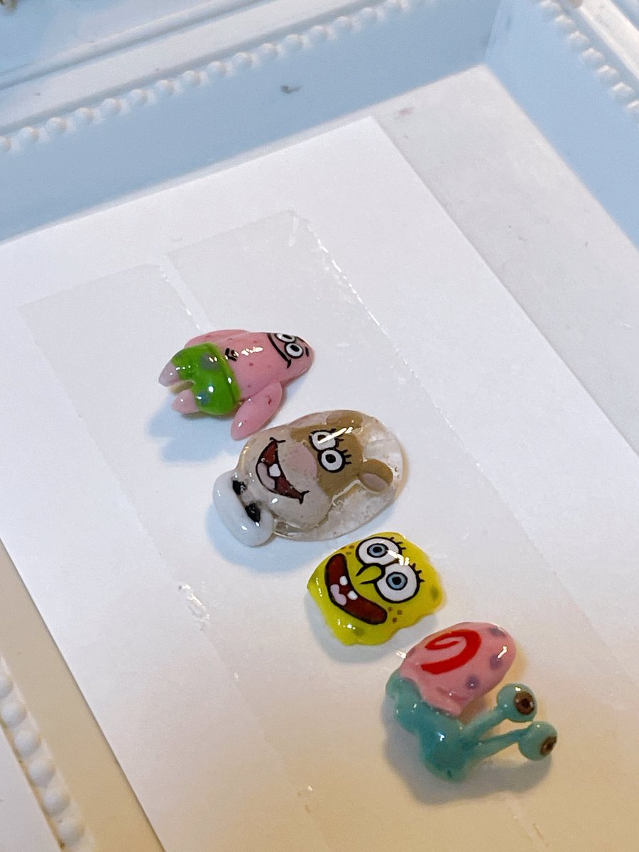 最近の3dネイルパーツ🌸 オーダーありがとうございました！ dm、LINE