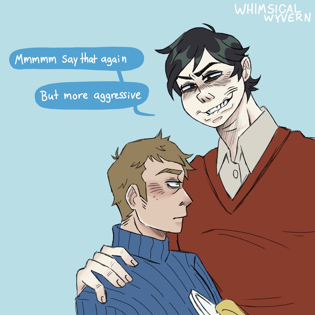 Whimsywyvern's tweet photo. He likes being yelled at
#ninah #palegun https://t.co/wE5Bc8yvnf