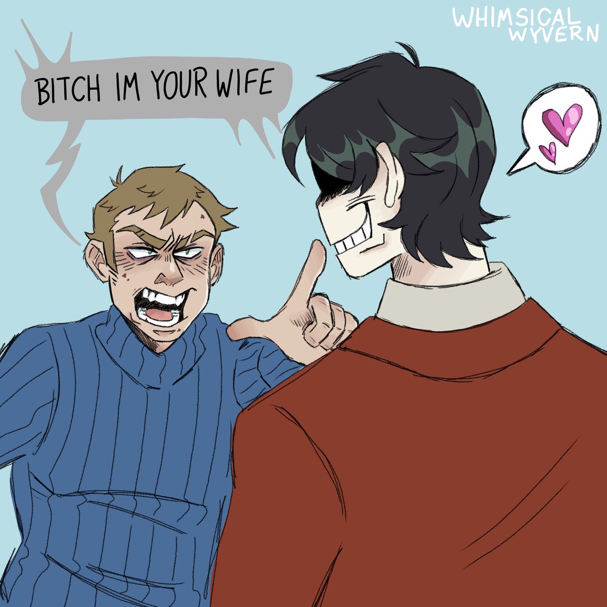Whimsywyvern's tweet photo. He likes being yelled at
#ninah #palegun https://t.co/wE5Bc8yvnf