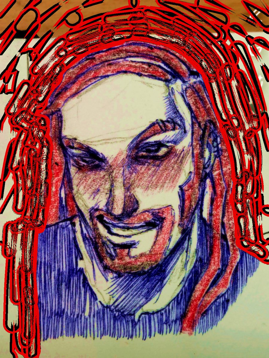 He kinda serving Jonathan Davis here #picklesthedrummer #metalocalypse #dethklok