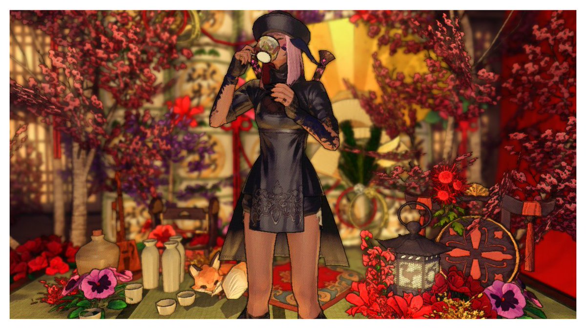 I explored the lunar new year event on dynamis earlier today. Some very cool studio and house designs <3
#FF14 #FF14SS #FFXIV #GPOSERS #GPOSER #ffxivgpose #gpose