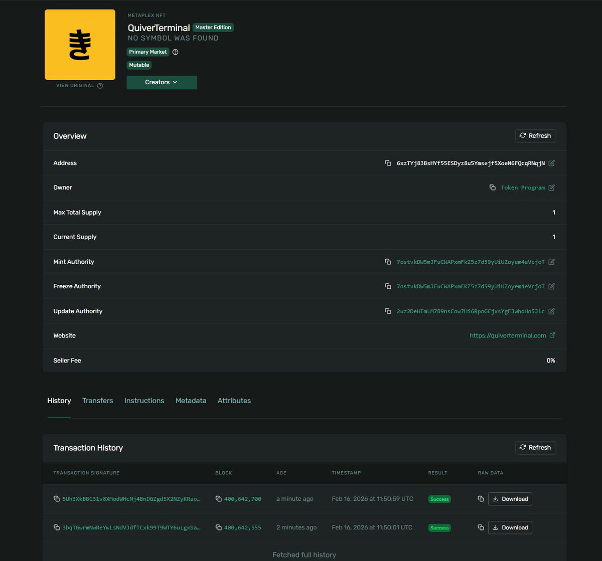 QuiverTerminal tweet media