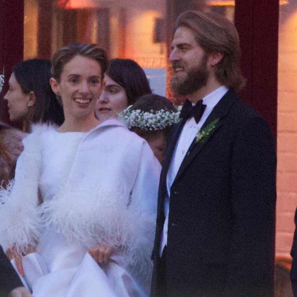 Okay Phoebe Bridgers being there doesn't surprise me (oh and Bo Burnham) but SHE WAS IN CHRISTIAN'S WEDDING PARTY?? STOP