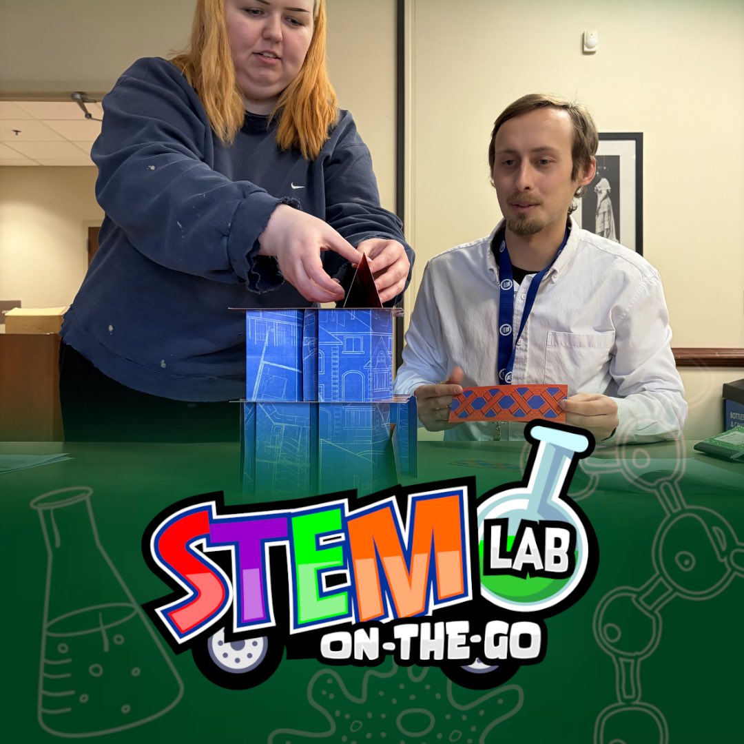 STEMLabOnTheGo's tweet photo. Some of the raddest, smartest librarians around + me, “Mr. Science,” turning the Rowan County Public Library into a sneaky science lab today. 🧪🚀  #STEM #STEMeducation #Science #HandsOnSTEM #STEMatthelibrary https://t.co/qckVutHWHr