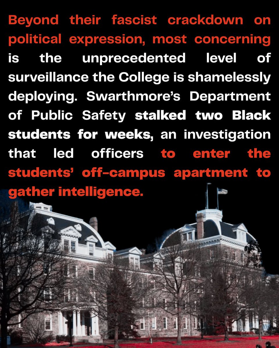 Swarthmore SJP 🇵🇸🔻 tweet media