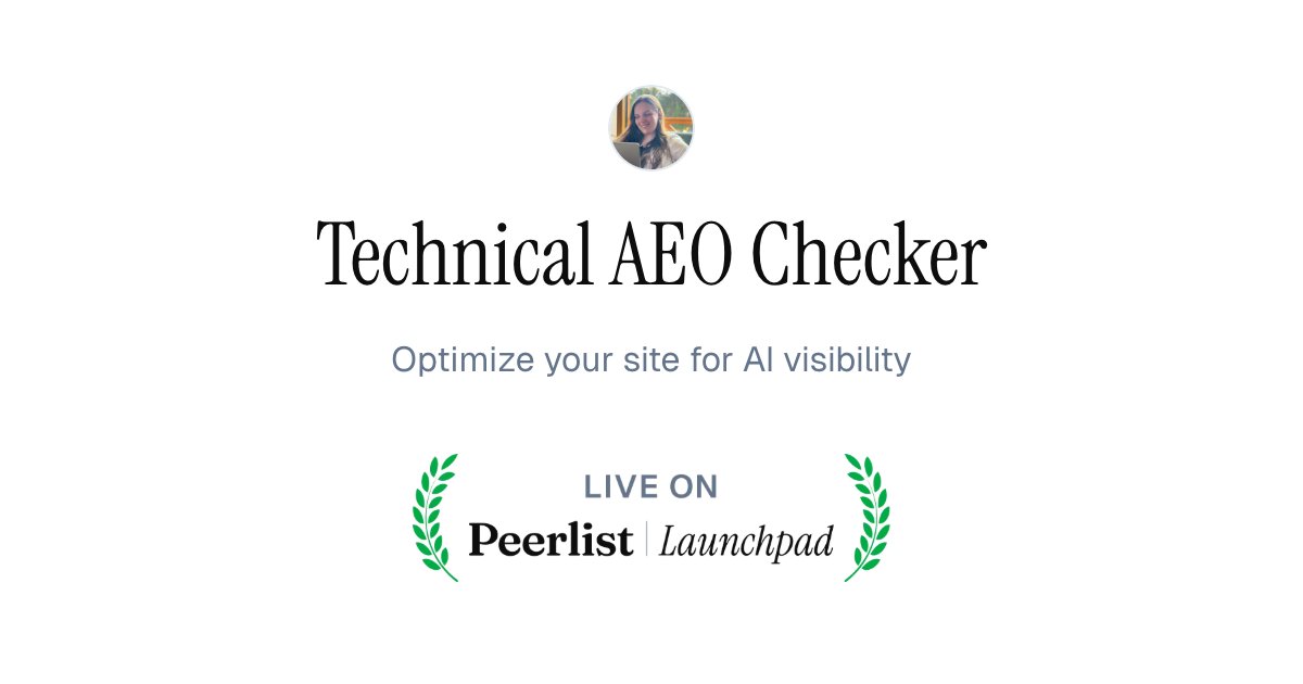 ivabuzuk's tweet photo. We are live on @Peerlist 

https://t.co/loxBXs4yMl https://t.co/w1isYDwSOY