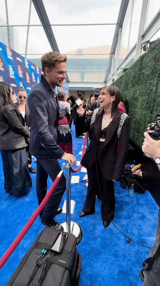 PNemiroff's tweet image. Often feel a lil out of my element on a red carpet but not yesterday thanks to my A+ Collider team, some of my all-time fav interviewees, and the fine folks running the carpet. A true joy and breeze. ❤️🎥

#spiritawards