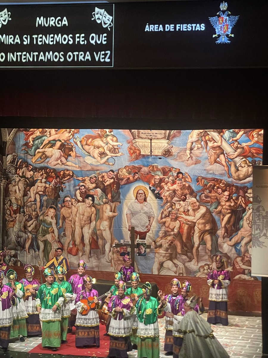 Pregunta seria <a href="/MurgaLosLeones/">•MURGA LOS LEONES•</a> ¿con el forillo q vais a hacer? Porque da pena tirar tremenda obra de arte