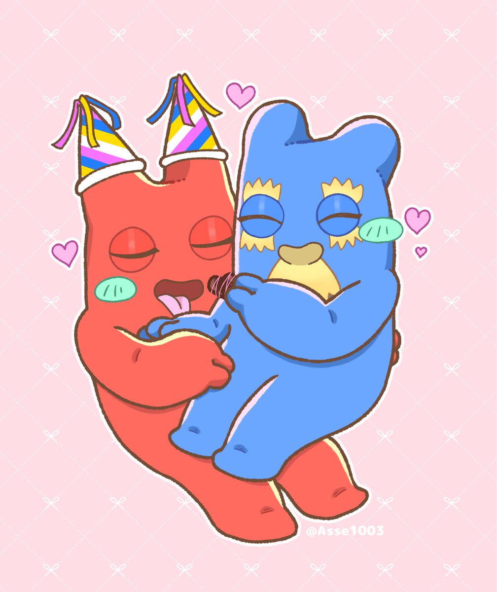 Asse1003's tweet image. 大遅刻なバレンタイン絵
ﾊﾞﾝﾌﾗ🎉☀️

#GoB