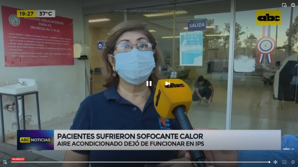 sebaalvareza's tweet photo. LA INSTITUCIÓN MÁS RICA DEL PARAGUAY: IPS.
Temperatura: 40°.

Las personas acuden por problemas de salud, buscando alivio, buscando sanar.

IPS te salva en ocasiones, te mutila o te mata en otras, pero SE PADECE SIEMPRE. https://t.co/5TyXduIsjy