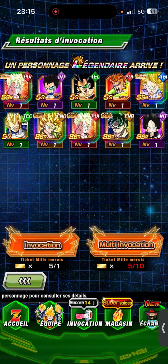 bigT69_'s tweet photo. J’avais annoncé la multi Twitter 😂

#DOKKANBATTLE #Dokkan11th https://t.co/wNjxOjnU6j