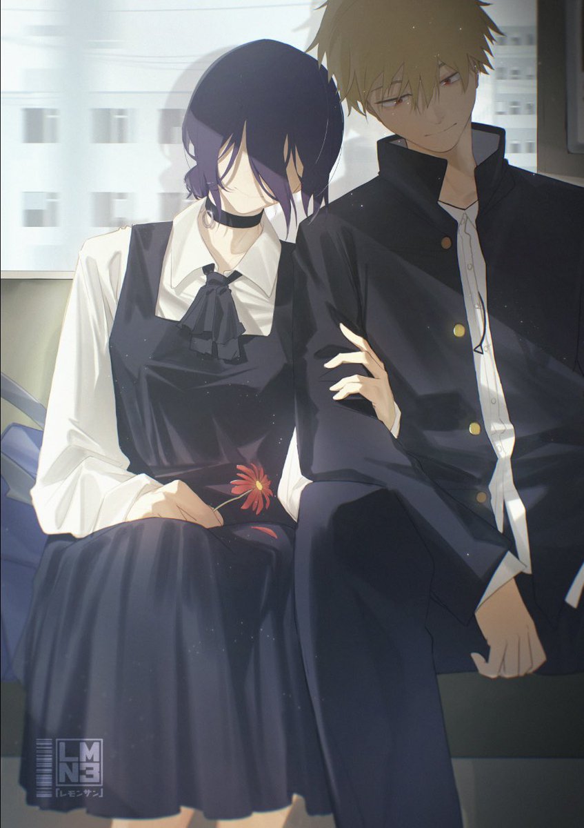 RT @LMN3_: Distant Dream #チェンソーマン #イラスト #chainsawman #レぜ