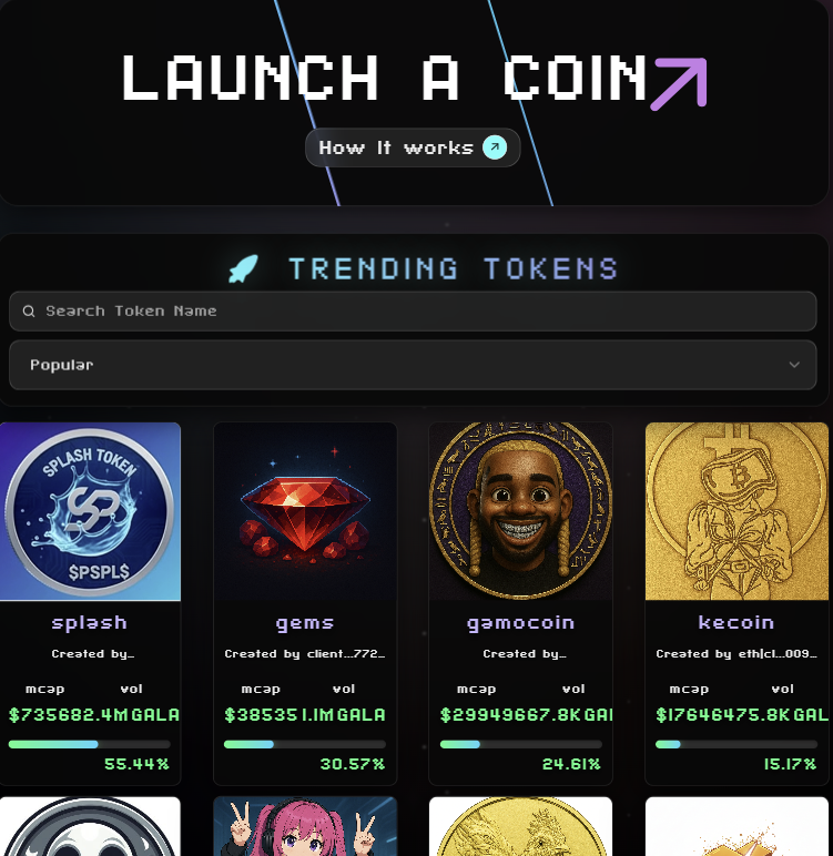 Gala Games tweet media