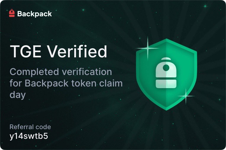0xAndersonP's tweet photo. @Backpack tende a ser um dos produtos mais promissores do mundo e estou muito empolgado para vê o seu potencial. Send it 💥🚀 https://t.co/jLEQZ6b4NL