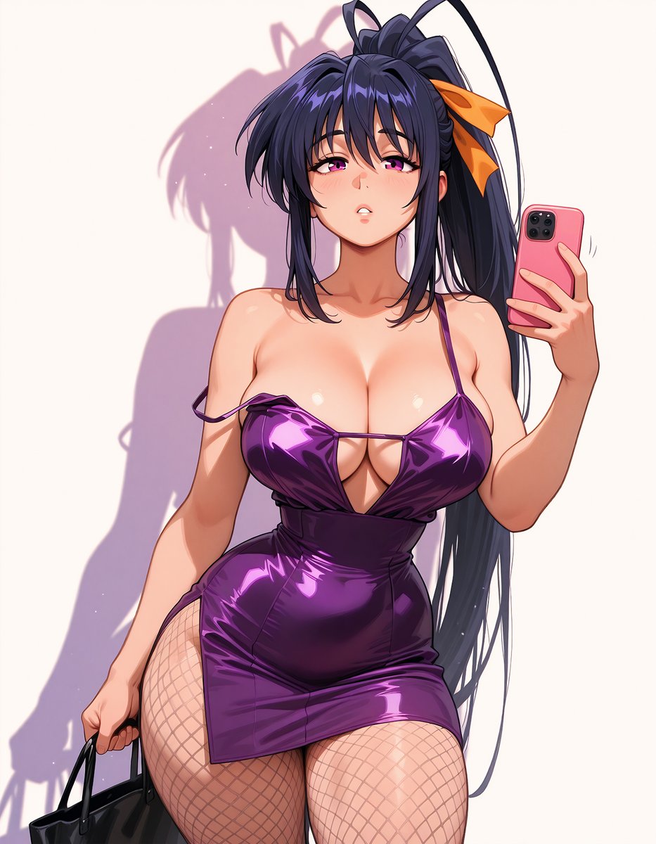 Akeno Himejima 
SFW Illustration
