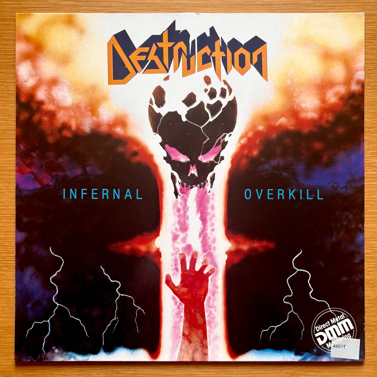 きのうの晩酌レコード Destruction「Infernal Overkill」1985 ドイツ産