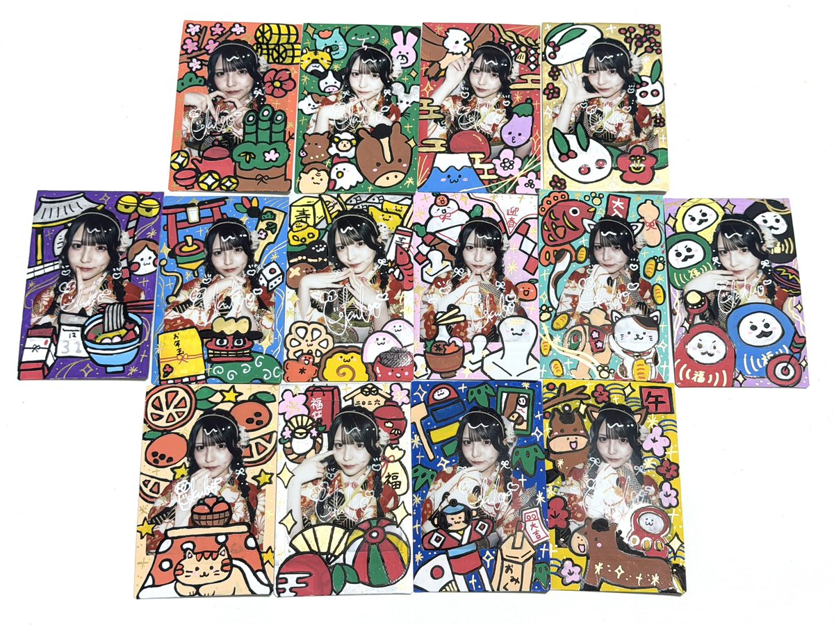 ナナコロビヤオキ 苺川えくぼ クリスマス衣装デコチェキ 【公式通販】