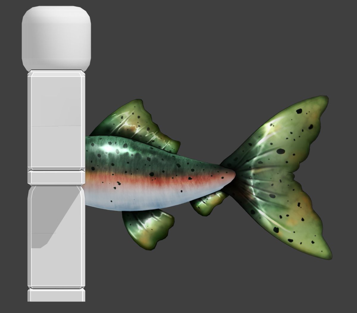 the concept vs the model!!!!!1!!! yayyyyyy

3d modeled by ren
textured by.... yours truly heh..
concept by <a href="/iLuxoChrysto/">iChrystophylux (Roblox Concept Comms Open)</a> 

#robloxart #RobloxUGC #RobloxDev #3dart