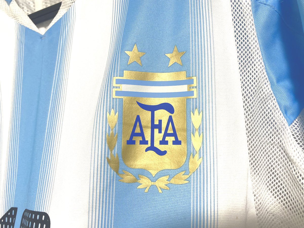 アルゼンチン代表 2005オーセンティック、ワールドユース仕様。メッシ