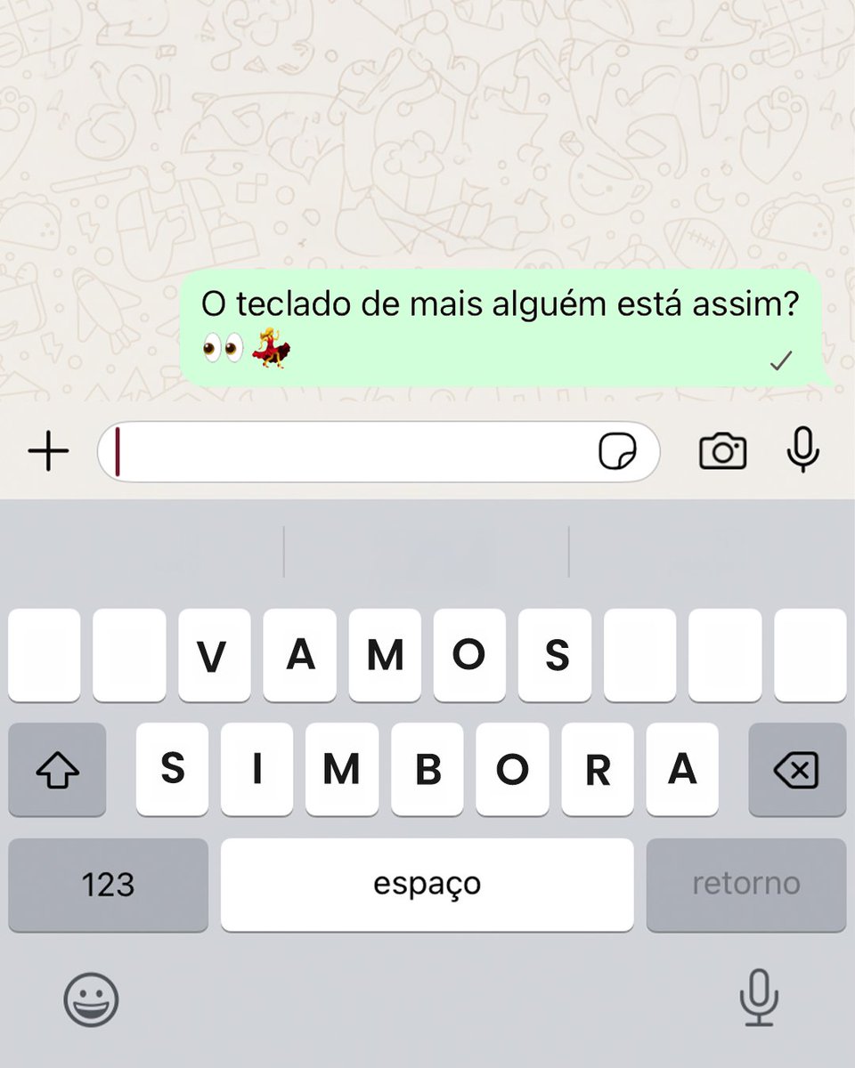 Será que é só o nosso? 👀
bit.ly/vamosSimbora