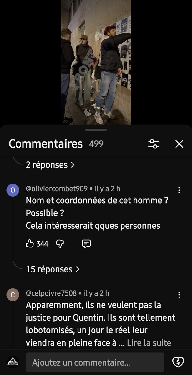 Bah alors <a href="/tegnererik/">Erik Tegnér</a> <a href="/Frontieresmedia/">Frontières</a> on laisse des appels au Doxing dans sa section commentaire ? Vous êtes des dangers public