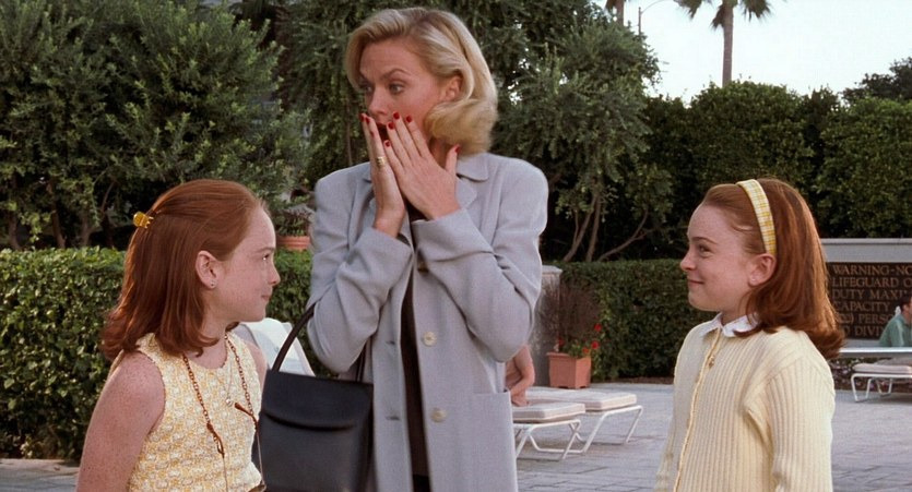 autumnsonatta's tweet image. the parent trap (1998) nancy meyers