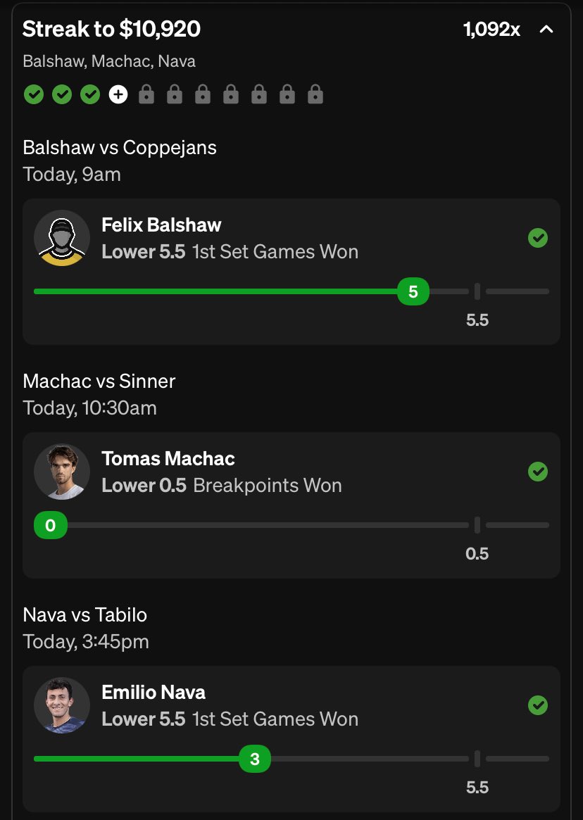 Cash Day 3✅✅✅😈
Let’s stay hot 🤩🔥🔥
5 likes for day 4☢️☢️

#NBA #GamblingX 
#Prizepickslocks #TrendingNow #Nhl #Underdog #Bettingtips #FGM