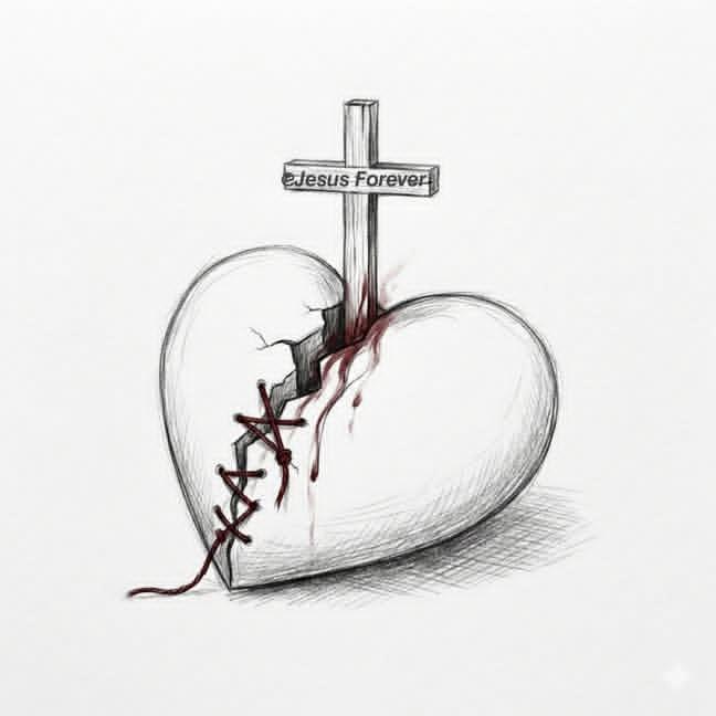 لا احد يستطيع ان يشفي مثل يسوع..❤️‍🩹