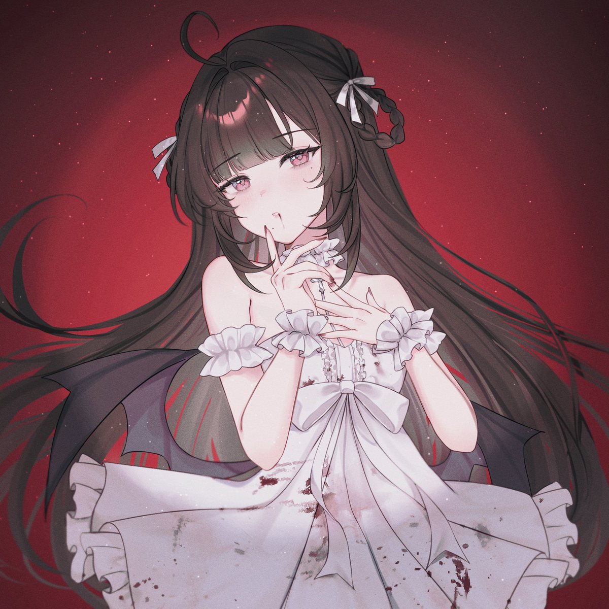 first persona art of the year😆even though we're well into february... 🦇🍒