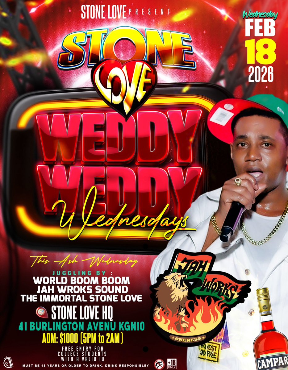 今週のアッシュウェンズデー祝日のジャマイカ🇯🇲WEDDY WEDDY は19日のJapan Jamaica LINK UP の前夜祭　⁦<a href="/JahOGAworks/">OGA JAH WORKS</a>⁩ プレイ　🇯🇲🇯🇵🇯🇲🇯🇵🇯🇲