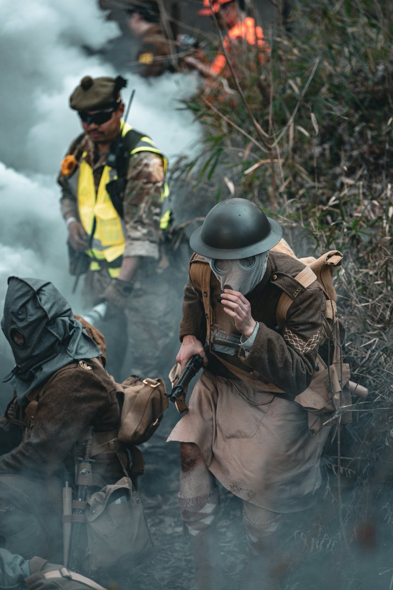 塹壕にガスを注ぐ男になっちゃった
尚この時ガスマスク着けるの横着して自分も散々死にかけた模様
photo: <a href="/ho___riX/">ほーり</a> 
#いろんな戦線異常あり