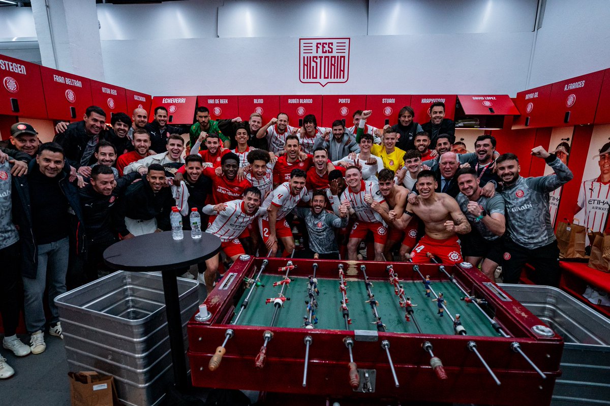 Impresionante triunfo 🫡 <a href="/GironaFC/">Girona FC</a> 🔴⚪️
El Derby se queda en casa 💪💪